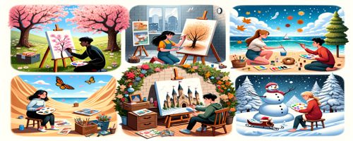 Seasonal and Holiday-Themed Art Projects